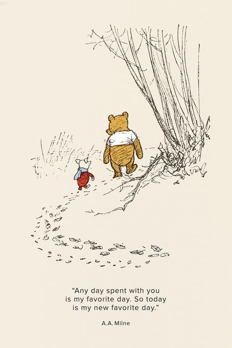 Pooh And Piglet, Caught Cheating, Vintage Collection, Winnie The Pooh, Wall Art