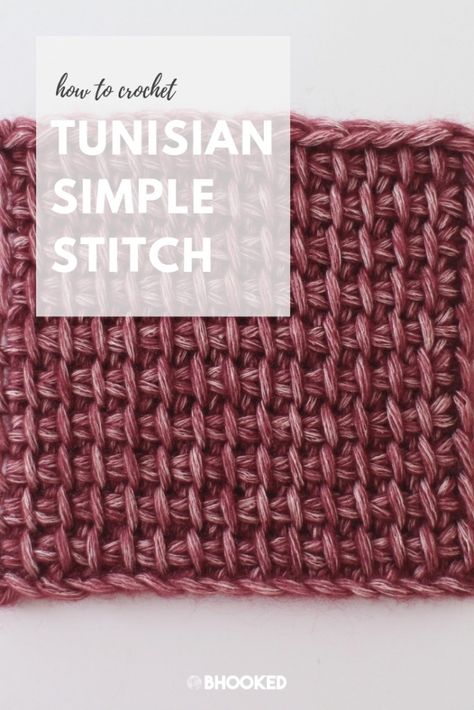 Knitting Beginners, Leg Warmers Crochet Pattern, Tunisian Simple Stitch, Tunisian Crochet Blanket, Tunisian Crochet Pattern, Tunisian Crochet Patterns, Chunky Crochet Blanket, Simple Stitch, Tunisian Crochet Stitches