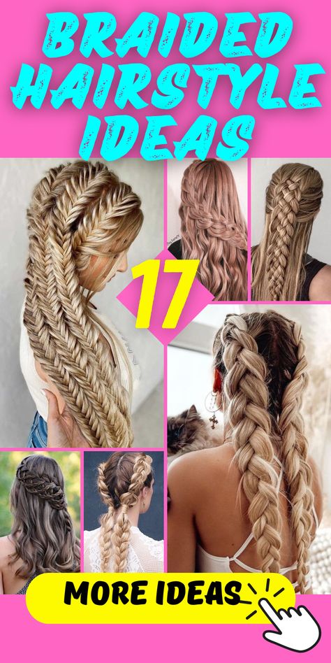 Unleash Your Creativity with Braided Hairstyles: Braids offer endless creative possibilities. From bubble braids to box braids, explore a variety of techniques to express your individuality. These braided hairstyles are perfect for any season and occasion. Add your own twist to classic box braids by incorporating colorful extensions for a vibrant and unique look. Artistic Braids Hairstyles, Unique Braids For White Women, Braids With Synthetic Hair Extensions, Braids Extensions Styles, Full Braided Hairstyles, Fulani Braided Hairstyles, How To Braid In Colored Extensions, Unique Braid Hairstyles, Braided Hairstyles Medium Length