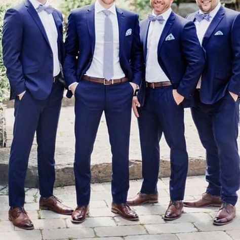 Category:Groomsmen Suits; Season:Spring, Fall, Winter, Summer; Fabric:Polyester; Includes:Jacket,Pants; Occasion:Wedding,Party / Evening; Fit Type:Tailored Fit; Jacket Buttons:Single Breasted Two-buttons; Pattern:Solid Colored; Neckline:Notch; Listing Date:01/31/2023; Production mode:Self-produce; Pant Length:; Pants Waist:; Shoulder Width:; Sleeve Length:; Bust:; Clothing Length:; Number of Pieces:2 Piece; Design:Black Suits Royal Blue Groomsmen Suits, Blue Suits For Men Wedding, Groomsmen Blue Suit, Navy Blue Tuxedo Wedding, Men’s Suits For Wedding, Groomsmen Attire Navy Blue, Groom Attire Blue, Navy Blue Groomsmen Suits, Blue Wedding Suit Groom