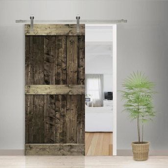 Double Sliding Barn Doors, Bypass Barn Door, Barn Door Installation, Wood Barn Door, Interior Sliding Barn Doors, Black Barn, Barn Door Kit, Metal Barn, Double Barn Doors