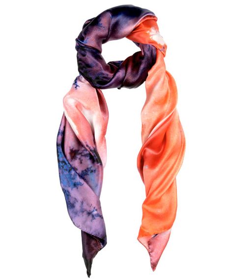 Orange Agate Silk Scarf Hand Painted Sarees, Orange Agate, Silk Art, Liberty London, Accessories Luxury, Hand Dyed Silk, Gameday Outfit, Liberty Print, Beauty Gifts