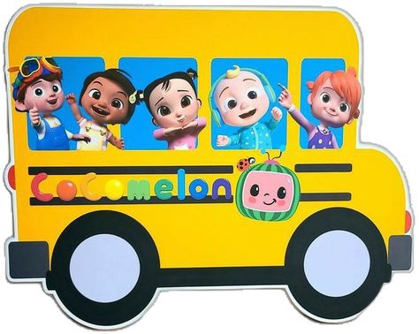 Cocomelon Hd Images, Cocomelon Bus Png, Cocomelon Bus Printable, Coco Melon School Bus, Cocomelon Images Printable, Bus De Cocomelon, Cocomelon Character Images, Cocomelon Characters Printable, Cocomelon Pictures