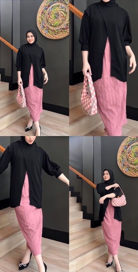 outfitngampus #ootdkekampus #padupadanhijab #ootdhijab #mixnmatch #outfithijab #outfitinspo #ootdkekinian #hijabbeauty #beautyhijab #ootdcelana #cardigan #rok #outfitremaja #hijabdress #ootdselebgram #outfit selebgram Outfit Kondangan Casual, Outfit Kampus, Kondangan Outfit, Outfit Kondangan, Rok Outfit, Outfit Hijab Casual, Hijab Style Casual, Pakaian Feminin, Casual Hijab