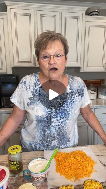 Sue Garrett on Instagram: "Mama Sue makes MIRANDA'S CORN DIP." Corn Dip, Southern Kitchens, Corn