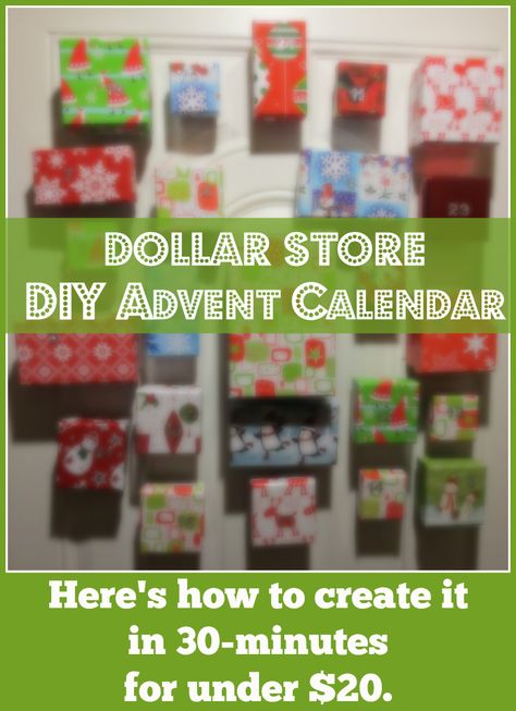 Make this DIY magnetic Advent Calendar for under $20. Easy, cute, and done in about 30-minutes. Cheap | Christmas | Craft Make Your Own Advent Calendar For Kids, Dollar Tree Advent Calendar, Diy Christmas Ornaments For Toddlers, Advent Calendar For Toddlers, Cheap Christmas Crafts, Reusable Advent Calendar, Advent Calendar Fillers, Homemade Advent Calendars, Advent Calendar Boxes