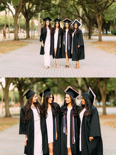 Graduation Outfit Ideas University, Graduation Pictures Outfits, Masters Graduation Pictures, Graduation Photo Ideas, Graduation Outfit College, Graduation Outfit Ideas, Graduation Cap Ideas, Sorority Poses, College Graduation Pictures Poses