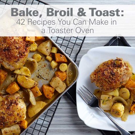 Healthy Toaster Oven Recipes, Toaster Recipes, Toaster Oven Cooking, Convection Oven Recipes, Toaster Oven Recipes, Convection Toaster Oven, Smart Oven, Countertop Oven, Oven Dishes