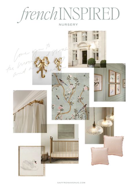 French Country Girls Bedroom, Nursery Renovation, French Country Nursery, Parisian Nursery, French Nursery, Girly Nursery, Baby Nursery Design, Nursery Room Design, Baby Room Inspiration