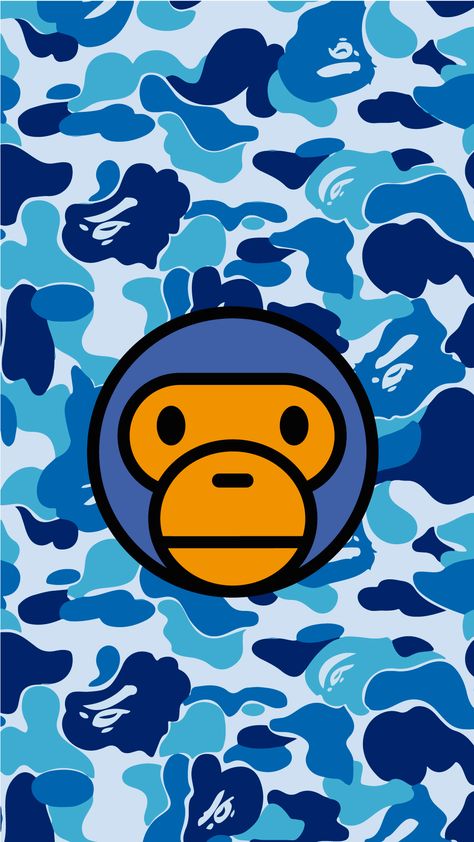 Bape Monkey Wallpaper, Bape Milo, Bape Art, Bape Wallpaper, Chill Wallpaper, Bape Shark, Monkey Wallpaper, Baby Milo, Hype Wallpaper