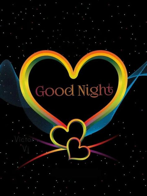 Goodnight my Love 💋🌈🤗🌈💋❤😊💐🌹🌙 Good Night Quotes For Her, Goodnight My Love, Night Sister, Good Night For Him, Good Night Cards, Pleasant Dreams, Good Night Dear, Good Night I Love You, Blessed Night