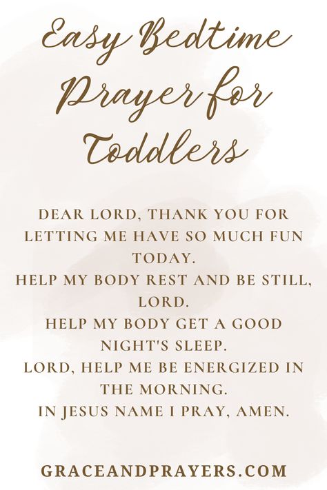 Teach your toddler the power of prayer for 57 easy to learn and simple to say prayers for every situation and every toddler. Click to read all 57 prayers for toddlers! Toddler Prayers Easy, Simple Prayers For Kids, Prayer For Kids Bedtime, Bedtime Prayers For Toddlers, Bed Time Prayer For Kids, Toddler Prayers Bedtime, Nighttime Prayers For Kids, Prayers For Kids To Say Bedtime, Night Time Prayers For Kids