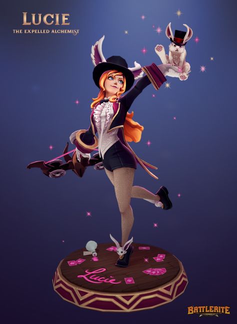 Card Magician Character Design, Magician's Assistant, Rabbit Pose, Magicians Assistant, Magician Costume, Magic Aesthetic, Cat Doll, Girls Characters, Fun At Work