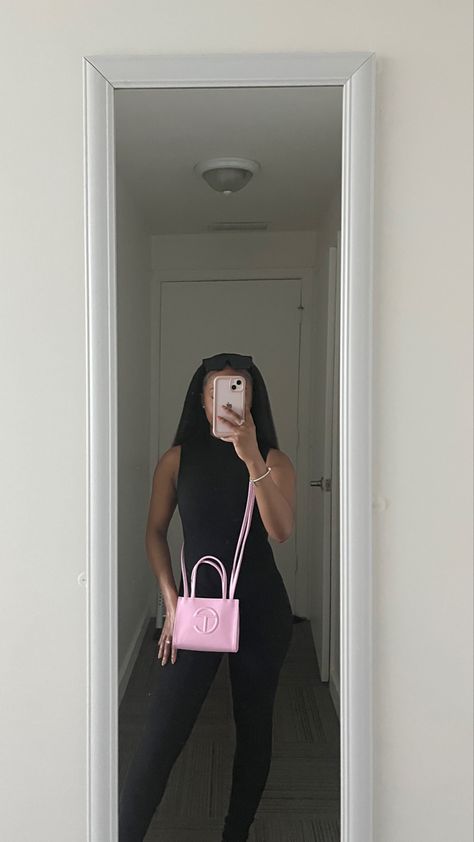 Telfar Bag Outfit, Telfar Outfit, Telfar Aesthetic, Telfar Street Style, Small Telfar Bag, Telfeezy, Small Bubblegum Pin Telfar Shopping Bag Telfer Bag Outfits, Telfar Small Bag Outfit, Small Telfar Bag Outfit, Telfar Bags Outfit, Pink Telfar Bag Outfit, Telfar Aesthetic, Mini Telfar Bag, Telfar Outfit, Small Bag Outfit