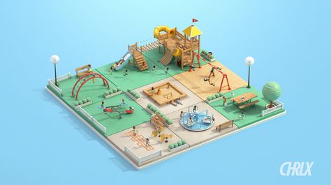 Check out this @Behance project: “Verizon Fios Quantum - Campaign” https://www.behance.net/gallery/42873983/Verizon-Fios-Quantum-Campaign Playgrounds Architecture, Creative School Project Ideas, Kindergarten Design, Desain Lanskap, Children Park, Speed Internet, Playground Design, High Speed Internet, Low Poly Art