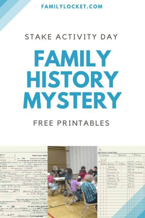 Genealogy Activities, Temple Activity, Temple Activities, Genealogy Projects, Lds Young Women Activities, Family History Crafts, Genealogy Ideas, Family History Projects, First Day Activities