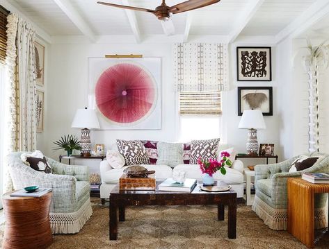 Interior Designers Share the Items in Their Homes That They’d Buy Time and Time Again Matthew Carter, Seagrass Rug, Decorate Car, Dining Room Windows, Deck Paint, Harbour Island, Retro Sofa, Wooden Home, Design Salon