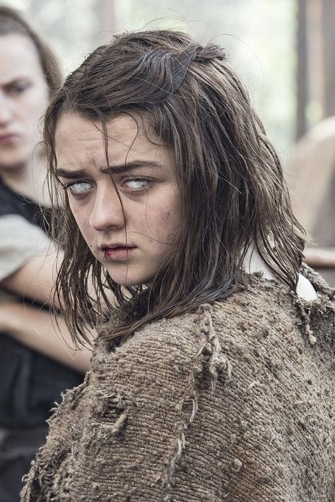 Arya Stark - Season 6 Arya Stark Blind, Arya Stark Wallpaper, Arya Stark Aesthetic, Iphone Screensaver, Dessin Game Of Thrones, جون سنو, Game Of Thrones Premiere, Game Of Thrones Tattoo, Game Of Thrones Arya