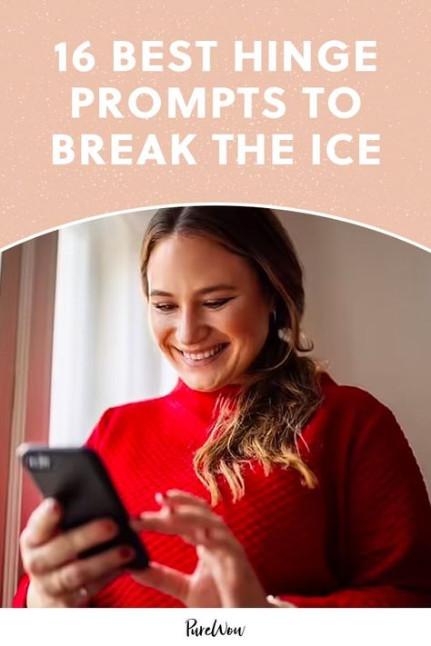 The 20 Best Hinge Prompts That Will Break the Ice in the Least Awkward Way Possible dating bios for women dating unfiltered theme dating 40 over 40 for women free online dating apps bumble dating feeld #Hinge #Prompts #Break #Ice #Awkward Hinge Prompts, Hinge App, Hinge Dating App, Hinge Dating, Online Dating Questions, Bumble Dating, Mariah Carey Songs, Free Dating Websites, Best Friend Dates