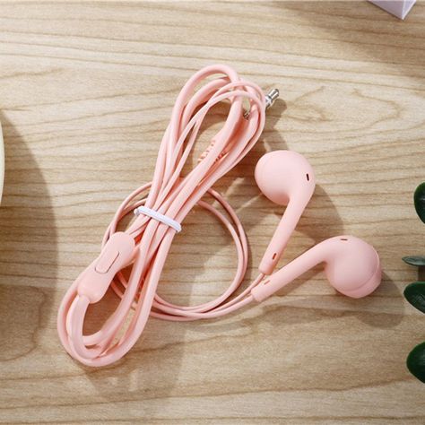 Sport Earphone Wired Super Bass 3.5mm Earphone Earbud with Built in Microphone Hands Free|Earphones| - AliExpress Samsung Pink, Earphones Wire, Cute Headphones, Super Bass, Sport Earphones, Wired Headphones, Best Doctors, Black Set, Noise Cancelling