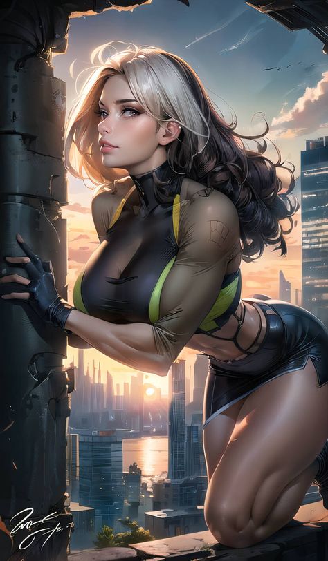 Marvel Rogue, Female Comic Characters, Realistic Cartoons, Marvel Heroines, Boiling Point, Marvel Characters Art, Female Superhero, Into The Abyss, The Abyss