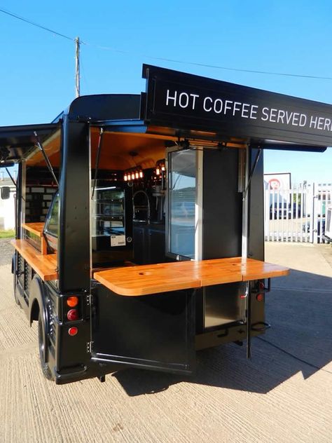 Food Truck Conversions, Food Trailer Ideas Design, Van Cafe, Food Truck Design Interior, Pizza Vans, Citroen H Van, Trailer Design, Catering Van, Food Trailers