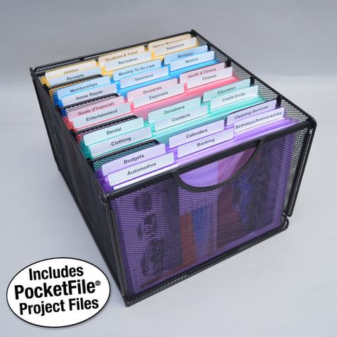 File Boxes, Organizing Paperwork, File Organizer, File Organiser, Hanging Files, Desktop Organizer, File Organization, Home Organisation, Documents Organization