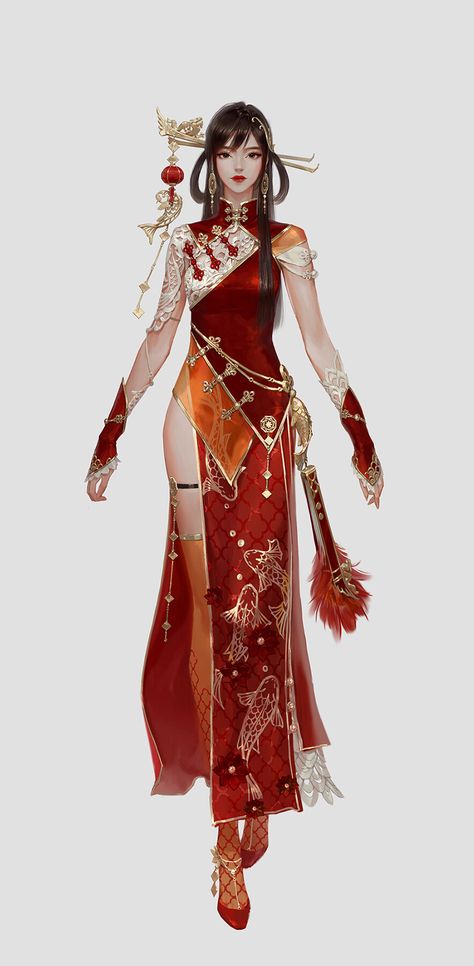 ArtStation - TALION(vendetta) artwork, largo art Chinese Fashion Traditional, Chinese Outfits Traditional, Female Warrior Outfit, Rosé Suit, Martial Arts Clothing, Japanese Art Modern, Woman In Suit, Warrior Outfit, Chinese Warrior