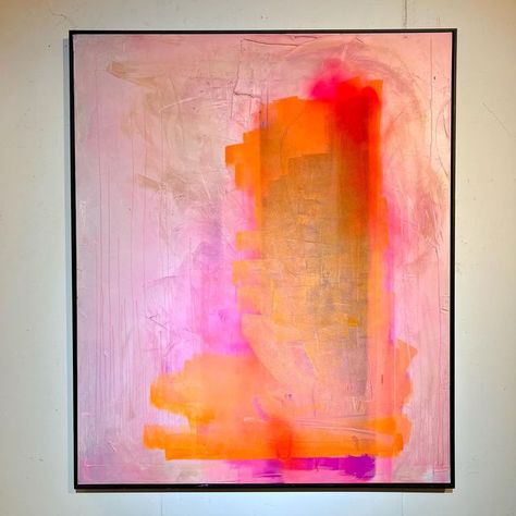 Lucas Thorik on Instagram: "On show now 180x150 Acrylics aerosol on linen . . . . #abstractart #pink #neon #artfair #contemporaryart #abstractexpressionism #lucas_thorik" Neon Abstract Art, Neon Abstract Painting, Lucas Thorik, Neon Acrylic Painting, Dyi Painting, Acryl Art, Pink Canvas Art, Neon Artwork, Dream Painting