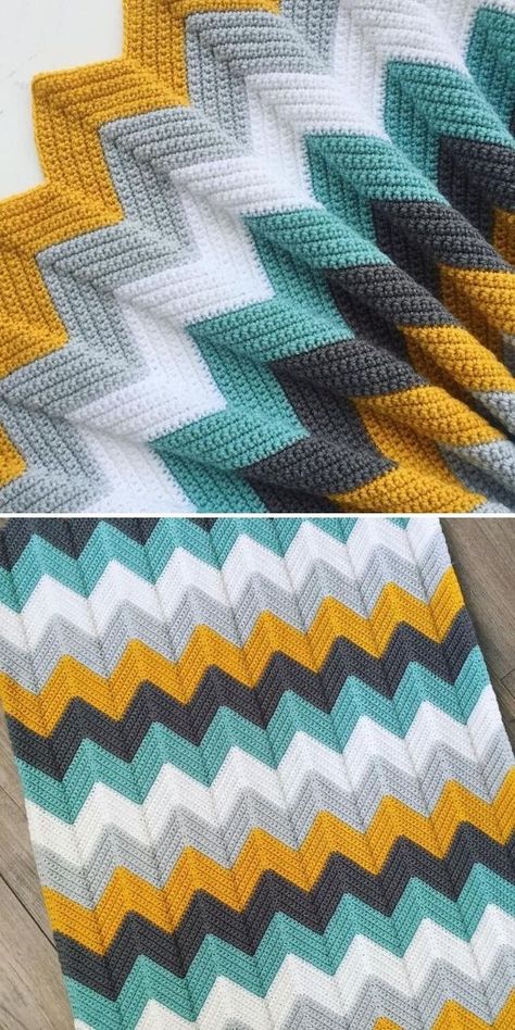 Chevron crochet patterns