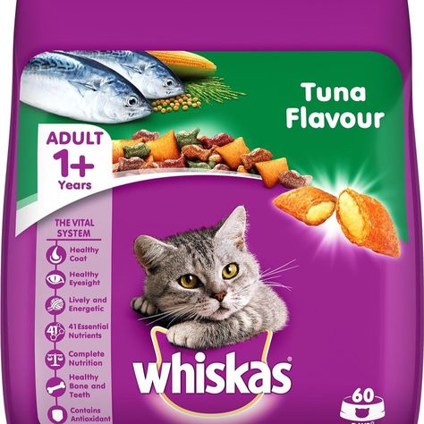 Transform Every Meal into a Feast – Is Your Cat Tasting the Best? https://amzn.to/3MijflW @whiskasindia #WhiskasDry Cat Food for Adult Cats (1+ Years), Tuna Flavour, 20 kg Cat Brain, Best Cat Food, Cat Snacks, Kitten Food, Ocean Fish, Mother Cat, Pet Kitten, Animal Nutrition, Dry Cat Food