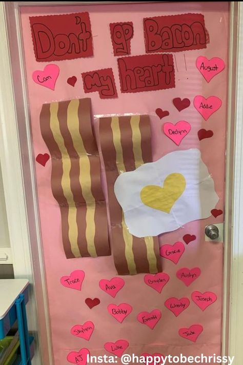 Bulletin Board Ideas Valentines Day, February Bulletin Board Ideas, Valentines Classroom Door, February Bulletin Boards, Valentine Classroom, Daycare Rooms, Ideas Valentines Day, Valentine Door Decorations, Bulletin Board Ideas