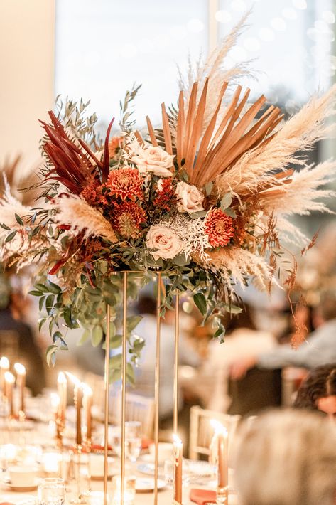 Centerpieces Fall Wedding, Wedding Centerpieces Fall, Boho Centerpiece, Autumn Celebration, Greenery Centerpiece, Tarpon Springs, Fall Wedding Centerpieces, Wedding Floral Centerpieces, Fall Wedding Flowers