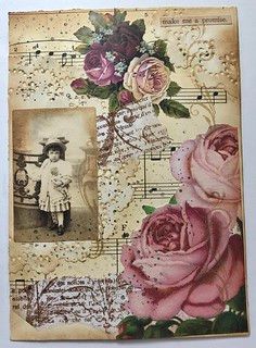 Glue Book Pages, Glue Books Ideas, Newspaper Vintage, Scrap Page, Vintage Valentine Crafts, Scrapbook Examples, Glue Books, Postcard Paper, Art Therapy Projects