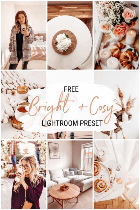 Lightroom Presets For Instagram Feed, Instagram Presets Lightroom, Lightroom App Presets, Free Photo Presets, Bright Lightroom Presets Tutorial, Free Lightroom Mobile Presets Dng, Creating Lightroom Presets, Instagram Presets Free, Free Adobe Lightroom Presets