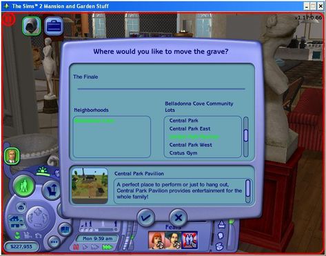 Mod The Sims - FIXED ver: "Select your cemetery" after sims died Ts2 Cc, Best Mods, Sims 1, Resting Place, Trailer Park, The Grim, Sims Mods, Maxis Match, Custom Content