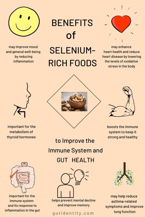 Vitamin C for Immune System Support - Gutidentity Selenium Rich Foods, Lower Inflammation, Brazil Nuts, Improve Heart Health, Thyroid Function, Thyroid Hormone, Daily Health Tips, The Immune System, Improve Mood