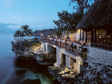 Negril, Jamaica: Where to Eat, Drink, Play, and Stay - Condé Nast Traveler Hotel Jamaica, Ocean View Restaurant, Holidays Abroad, Rock Houses, Poster Beds, Best Romantic Getaways, Jamaica Hotels, Caribbean Hotels, Rock House