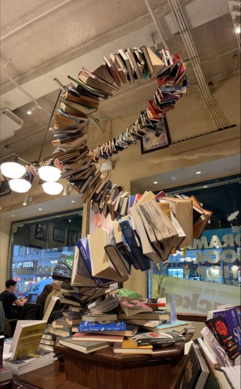 Flying Books Display, Book Store Window Display, Book Store Ideas, Dt Coursework, Library Themes, Childrens Library, Cozy Chair, Library Decor, Book Display