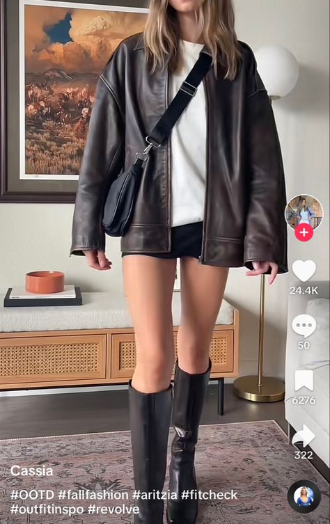 Dark Brown Jacket Outfit, Ropa Old Money, 80s Fashion Outfits, Scandi Fashion, Outfit Invierno, Cold Weather Outfits, 가을 패션, Basic Outfits, Casual Style Outfits