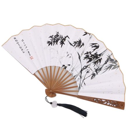 PRICES MAY VARY. Unique Patterns: Unique Bamboo pattern, classic Chinese style, adding your own writing language, it will increase more poetic charm. Suitable for artist, and interted in romantic person. Handheld Fans Dimension: size: 13 inch/30cmUnfolded fan size: 24 inch/60cm. Suitable for carrying in your handbag, lightweight and convenient to use. Package Quantity: Package comes with 1pcs folding fans with classic Chinese patterns. It might exist a little smelly smell, please hang them outdo Sensu Fan, Poem Styles, Japanese Objects, Chinese Items, Shen Qingqiu, Classic Poems, Scum Villain, Folding Fans, Bamboo Pattern