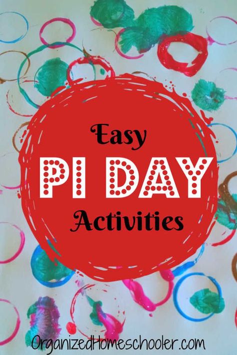 These Pi Day activities are perfect to add to your lesson plans. Pi Day is practically a homeschool holiday - a day devoted to math! These ideas are great for elementary kids. #piday #homeschool #math #organizedhomeschooler Pi Day Activities, Homeschool Holidays, Learn Math, Happy Pi Day, Fun Math Games, Math Methods, Pi Day, Mental Math, Homeschool Math