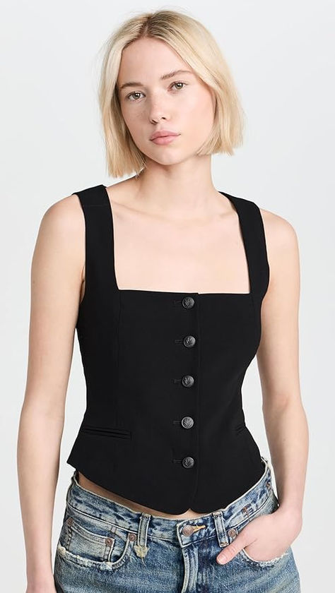 Rag & Bone - Cute ladies Mariana Italian top. so hot. 
 Get it now: https://amzn.to/3VxFKcA Style Inspiration Work, Japanese Crepes, Womens Fashion Inspiration, Stretch Crepe, Rag And Bone, Gentleman Style, Amazon Women, Cute Woman, Casual Fits