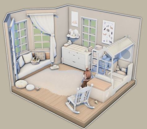 Sims 4 Nursery Ideas Base Game, Sims 4 Master Room Ideas, Sims 4 Toddler Room Ideas, Sims 4 Toddler Room No Cc, Sims 4 Kids Room No Cc, Sims 4 Nursery Ideas No Cc, Sims 4 Kids Room Ideas, Sims Toddler Room, Cozy Toddler Room