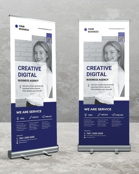 Corporate Roll Up Banner Template Corporate Standee Design, Corporate Roll Up Banner Design, Xbanner Design, Pop Up Banner Design, Pull Up Banner Design, Rollup Design, Standing Banner Design, Rollup Banner Design, Roll Up Banner Design