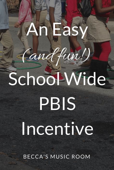 An Easy (and fun!) School Wide PBIS Incentive - Becca's Music Room Free Pbis Incentives, High School Incentives Positive Behavior, Whole School Reward Ideas, Student Incentives Elementary, School Wide Incentives, Testing Incentives For Students, Attendance Incentives Elementary, Pbis Rewards Incentive Ideas, Middle School Incentives