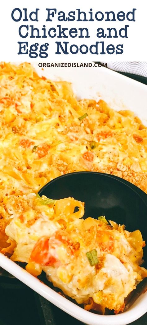 Chicken Thigh And Egg Noodles, Chicken Egg Noodle Casserole, Chicken Noodle Casserole Easy, Egg Noodles Recipes, Leftover Chicken Casserole, Egg Noodle Casserole, Easy Chicken And Noodles, Chicken Divan Casserole, Cooking Goals