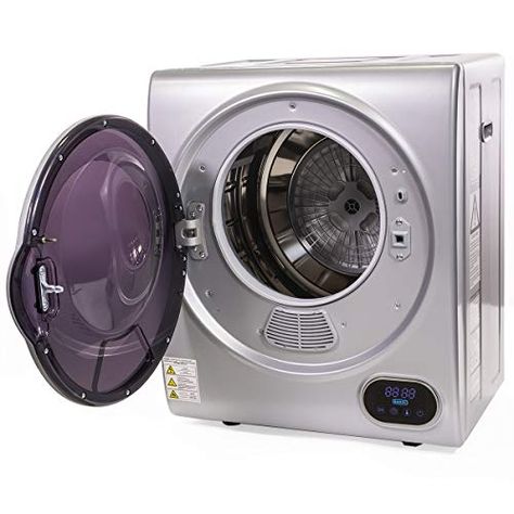 Barton Digital Electric Compact Laundry Automatic Dryer Machine Timer Easy Control Panel Tumble Dryer Clothes for Dorm RV Apartment, #Ad #Automatic, #affiliate, #Laundry, #Machine, #Dryer Mini Washer And Dryer, Clothes Dryer Machine, Portable Dryer, Washing And Drying Machine, Compact Laundry, Clothes Washing Machine, Laundry Dryer, Laundry Drying, Drying Machine