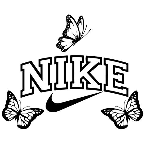 Nike Drawing, Nike Svg, Nike Art, Cricut Stencils, Nike Design, Shirt Logo Design, Image Svg, Design Logos, Line Art Tattoos