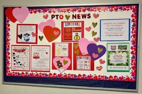 Pto Bulletin Board Ideas, Pta Bulletin Board Ideas, Pto Bulletin Board, Pta Bulletin Boards, School Fundraising Events, Pta Board, Pto Board, Pta Membership, Inspirational Bulletin Boards